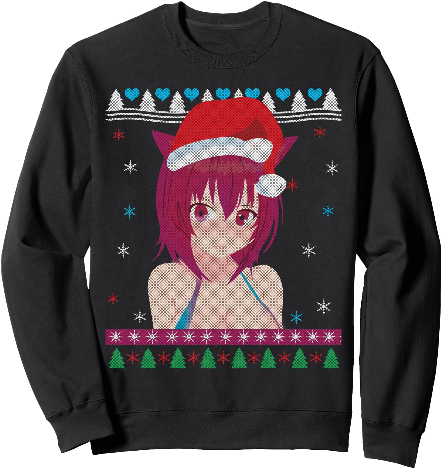 Lewd Waifu Is Looking Senpai Exclusive T-Shirt - Minimalist Print Unisex - T-Shirt, Sweatshirt, Hoodie