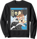 Original Instant Ramen Noodles Surfing Hoodie - Custom Art Print Men Women - T-Shirt, Sweatshirt, Hoodie