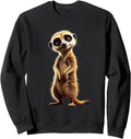 Adorable Meerkat Rare Sweatshirt - Streetwear Style Men Women - T-Shirt, Sweatshirt, Hoodie