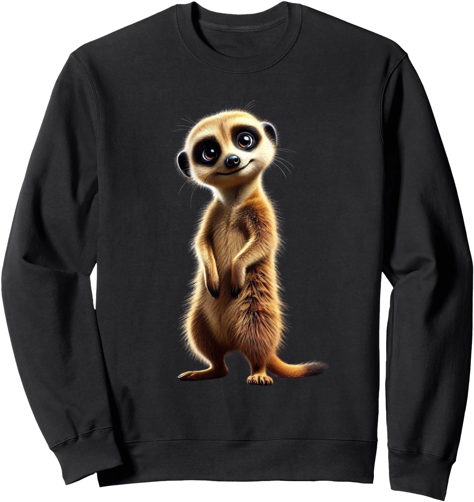 Adorable Meerkat Rare Sweatshirt - Streetwear Style Men Women - T-Shirt, Sweatshirt, Hoodie