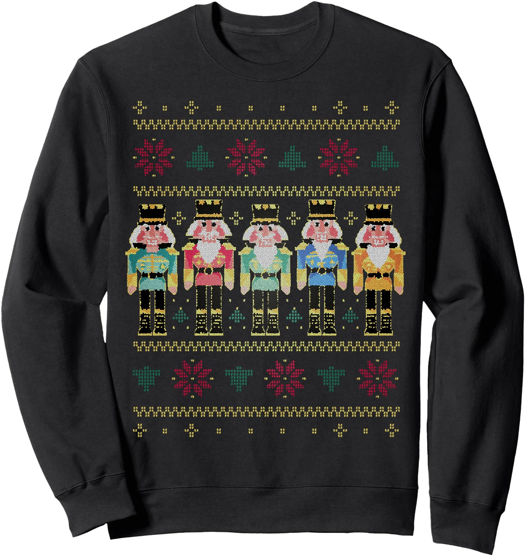 Original Festive Happy Nutcracker Hoodie - Streetwear Style for Adults - T-Shirt, Sweatshirt, Hoodie