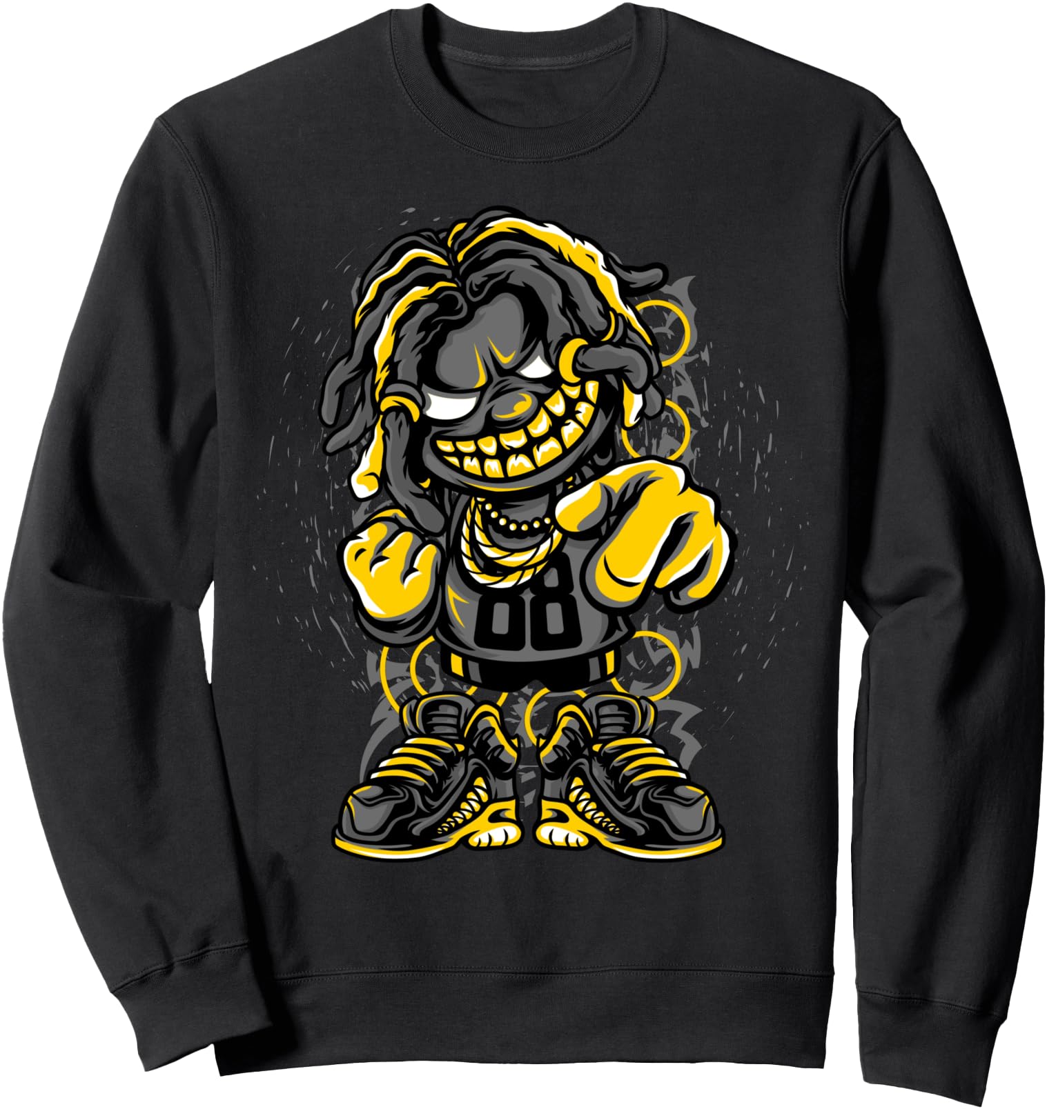 Original Urban Graffiti Street Dude T Hoodie - Trendy Graphic Men Women - T-Shirt, Sweatshirt, Hoodie