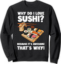 Sushi Japanese Dish Cuisine Food T-Shirt - Streetwear Style Men Women - T-Shirt, Sweatshirt, Hoodie