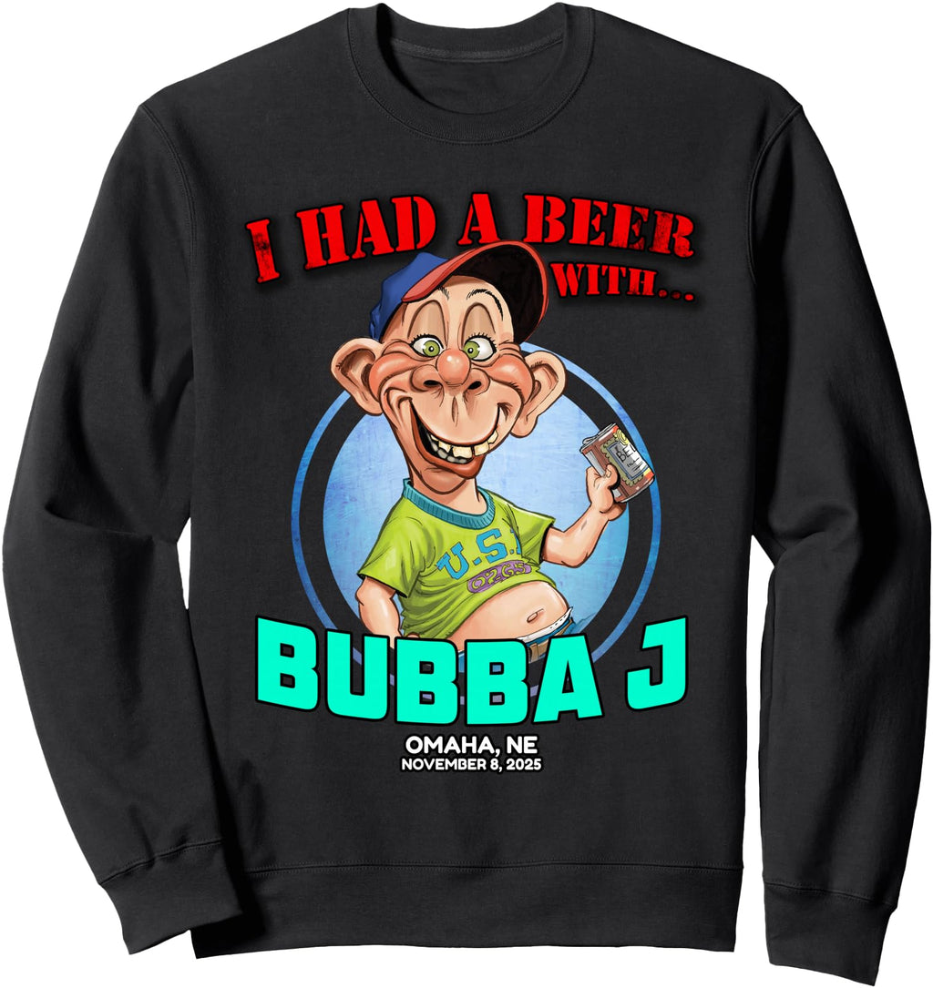 Handcrafted Bubba J Omaha Ne 2025 T-Shirt - Novelty Apparel Unisex - T-Shirt, Sweatshirt, Hoodie