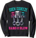 Handcrafted Suck Squeeze Bang Blow Sweatshirt - Graphic Print for Adults - T-Shirt, Sweatshirt, Hoodie