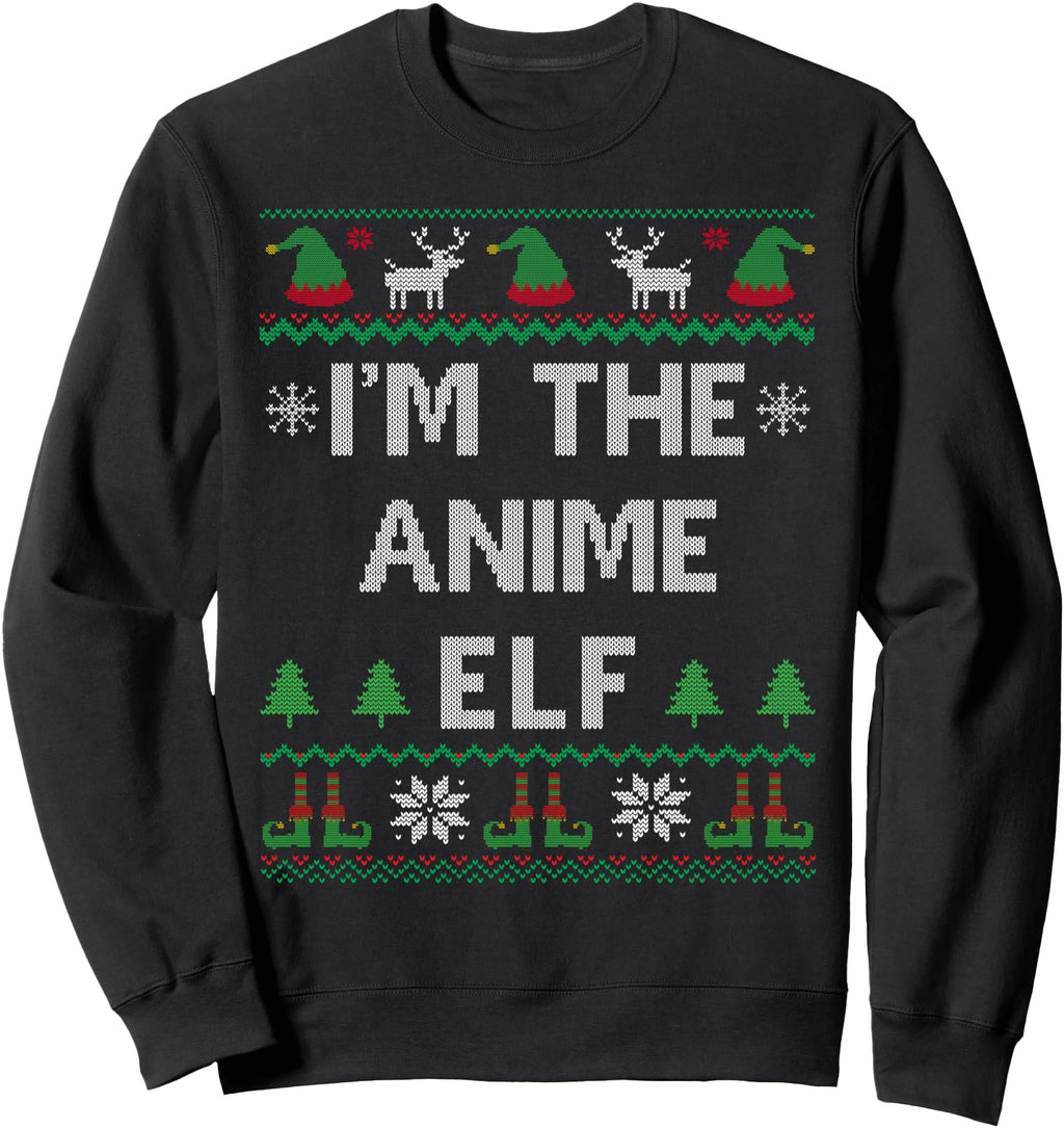 Exclusive I M Anime Elf Ugly Sweatshirt - Fun Novelty Design Unisex - T-Shirt, Sweatshirt, Hoodie