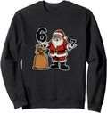 67 Six Seven Meme Brainrot Santa Claus 6 7 Hoodie - Trendy Graphic Unisex - T-Shirt, Sweatshirt, Hoodie