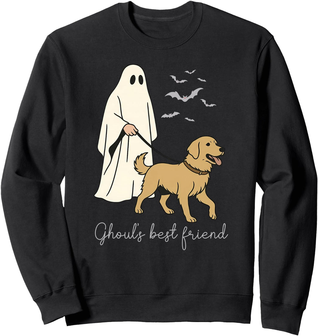 Original Ghost Golden Retriever Ghoul T-Shirt - Streetwear Style Men Women - T-Shirt, Sweatshirt, Hoodie