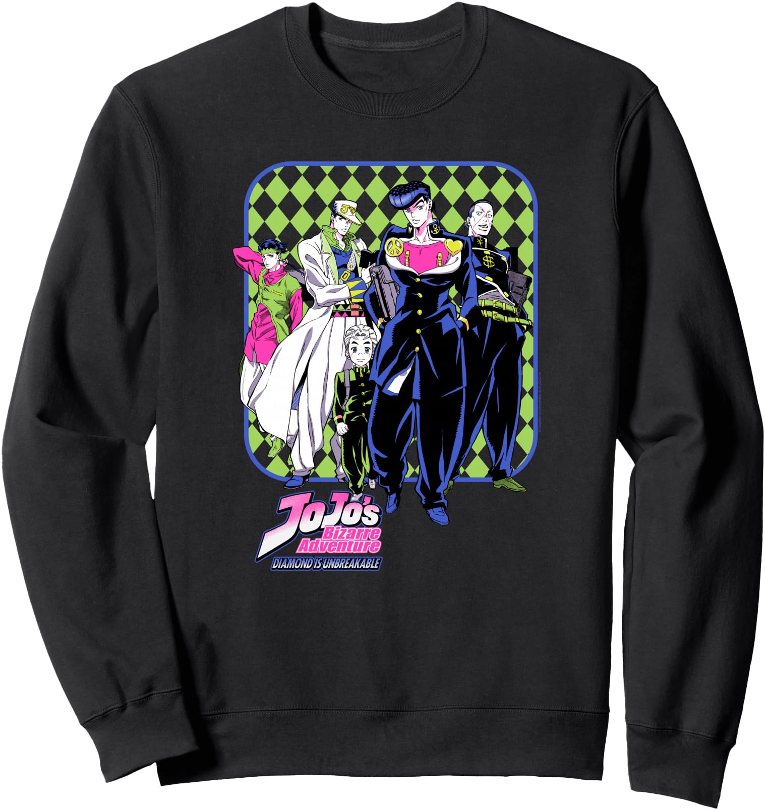 Handcrafted Jojo S Bizarre Sweatshirt - Casual Everyday Wear for Adults - T-Shirt, Sweatshirt, Hoodie