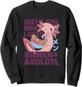 Just Who Loves Axolotl Ramen Bowl Hoodie - Custom Art Print for Adults - T-Shirt, Sweatshirt, Hoodie