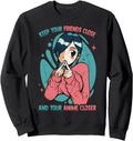 Original Keep Your Friends Close And Hoodie - Casual Everyday Wear Unisex - T-Shirt, Sweatshirt, Hoodie