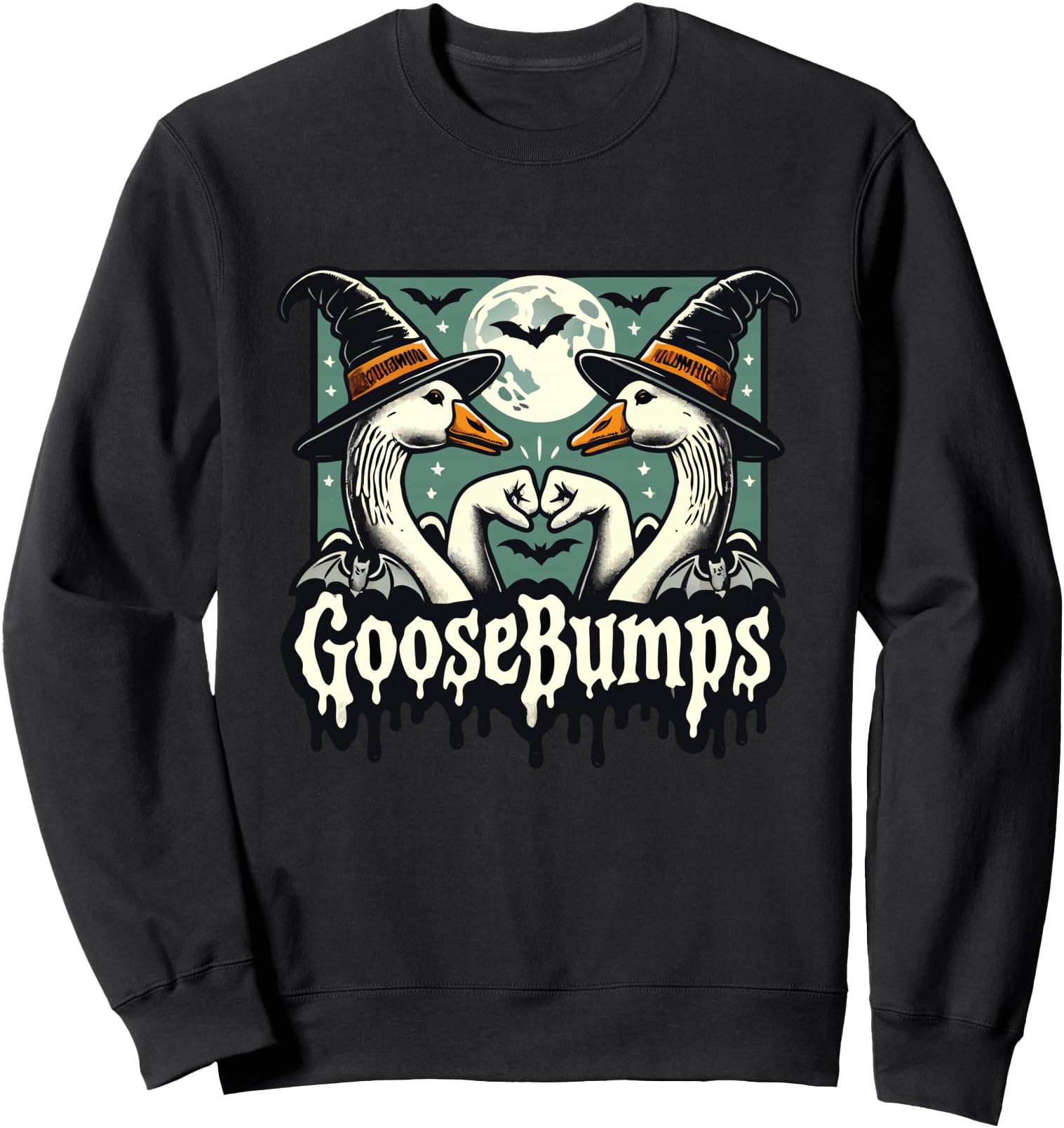 Goose Bumps Goosebumps Geese Fist Hoodie - Aesthetic Graphic for Adults - T-Shirt, Sweatshirt, Hoodie