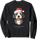 Handcrafted Sheepadoodle Dog Woofy Simple Hoodie - Trendy Graphic Unisex - T-Shirt, Sweatshirt, Hoodie