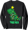 Ugly T Rex Tree Rex Artist Collaboration Hoodie - Novelty Apparel Unisex - T-Shirt, Sweatshirt, Hoodie