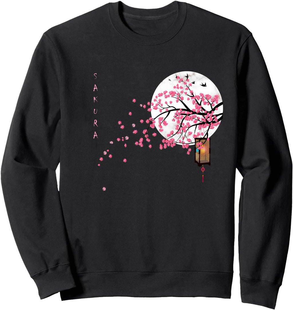 Sakura Cherry Blossom Japanese Graphical T-Shirt - Graphic Print Unisex - T-Shirt, Sweatshirt, Hoodie