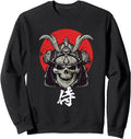 Handcrafted Samurai Skull Warrior Japanese T-Shirt - Unique Graphic Unisex - T-Shirt, Sweatshirt, Hoodie