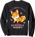 Authentic Kawaii Cherry Blossom Fox T-Shirt - Aesthetic Graphic Men Women - T-Shirt, Sweatshirt, Hoodie