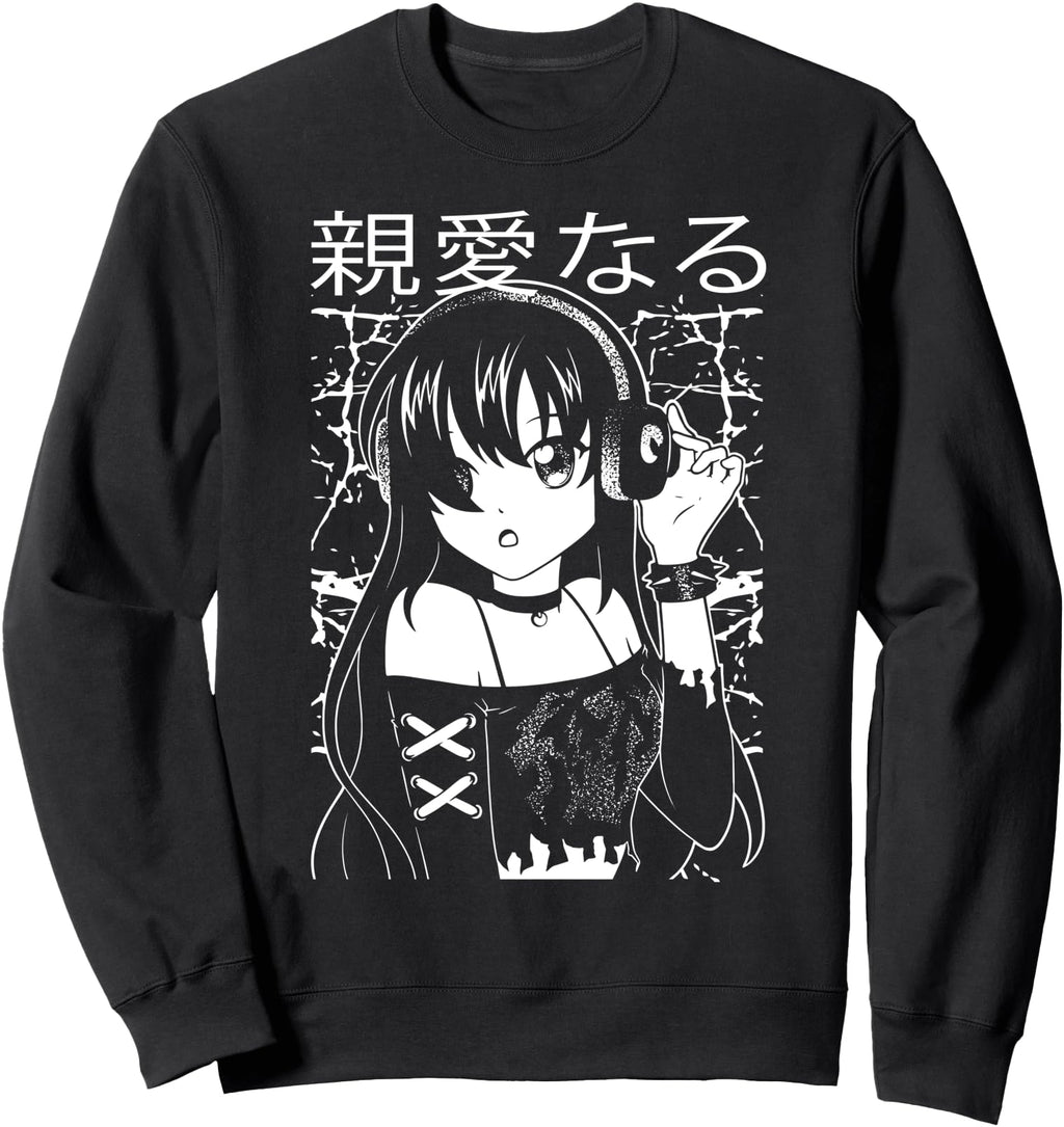 Original Goth Anime Japanese T-Shirt - Streetwear Style Men Women - T-Shirt, Sweatshirt, Hoodie