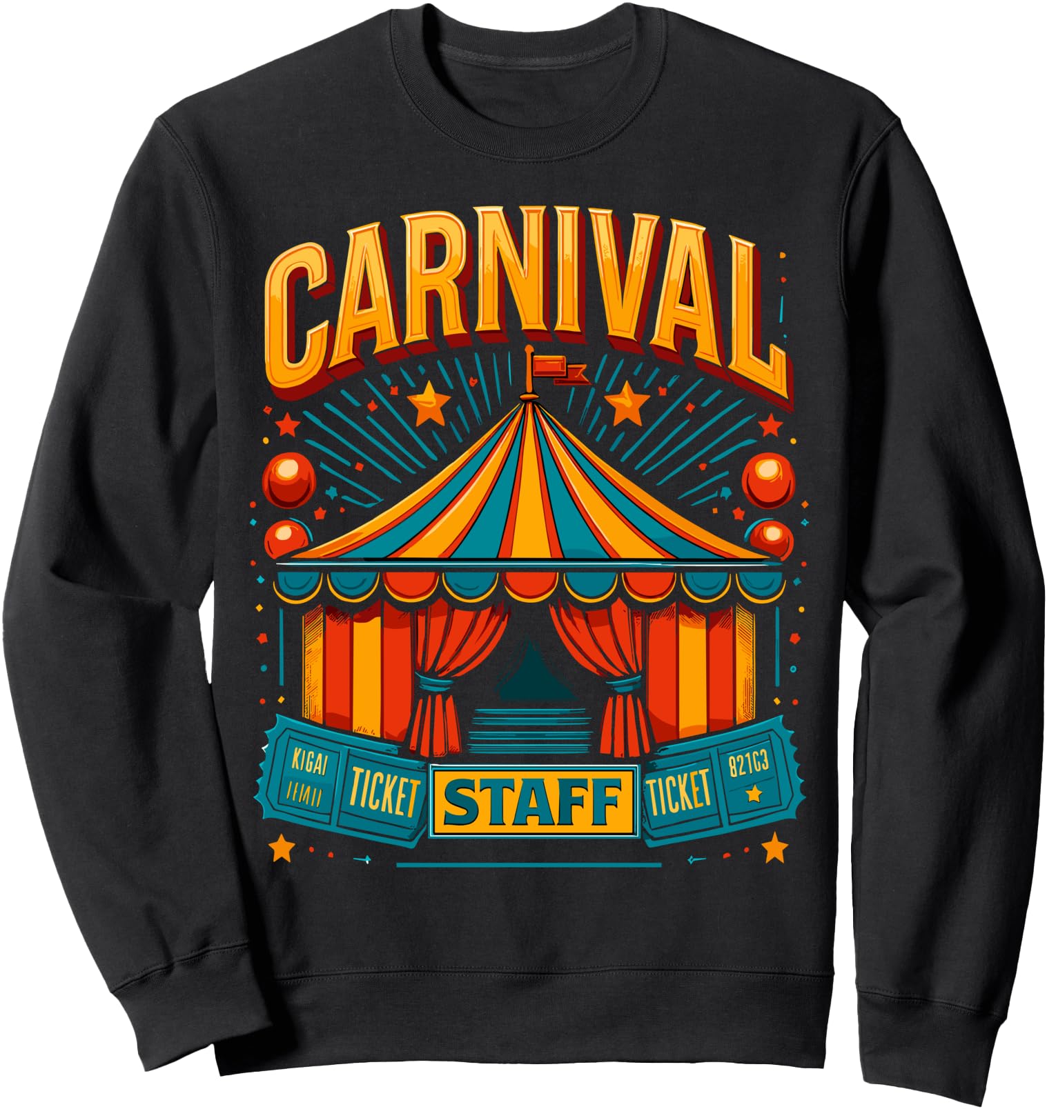 Authentic Circus Staff Matching Hoodie - Casual Everyday Wear Unisex - T-Shirt, Sweatshirt, Hoodie