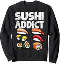 Exclusive Sushi Japanese Food Sweatshirt - Casual Everyday Wear for Adults - T-Shirt, Sweatshirt, Hoodie