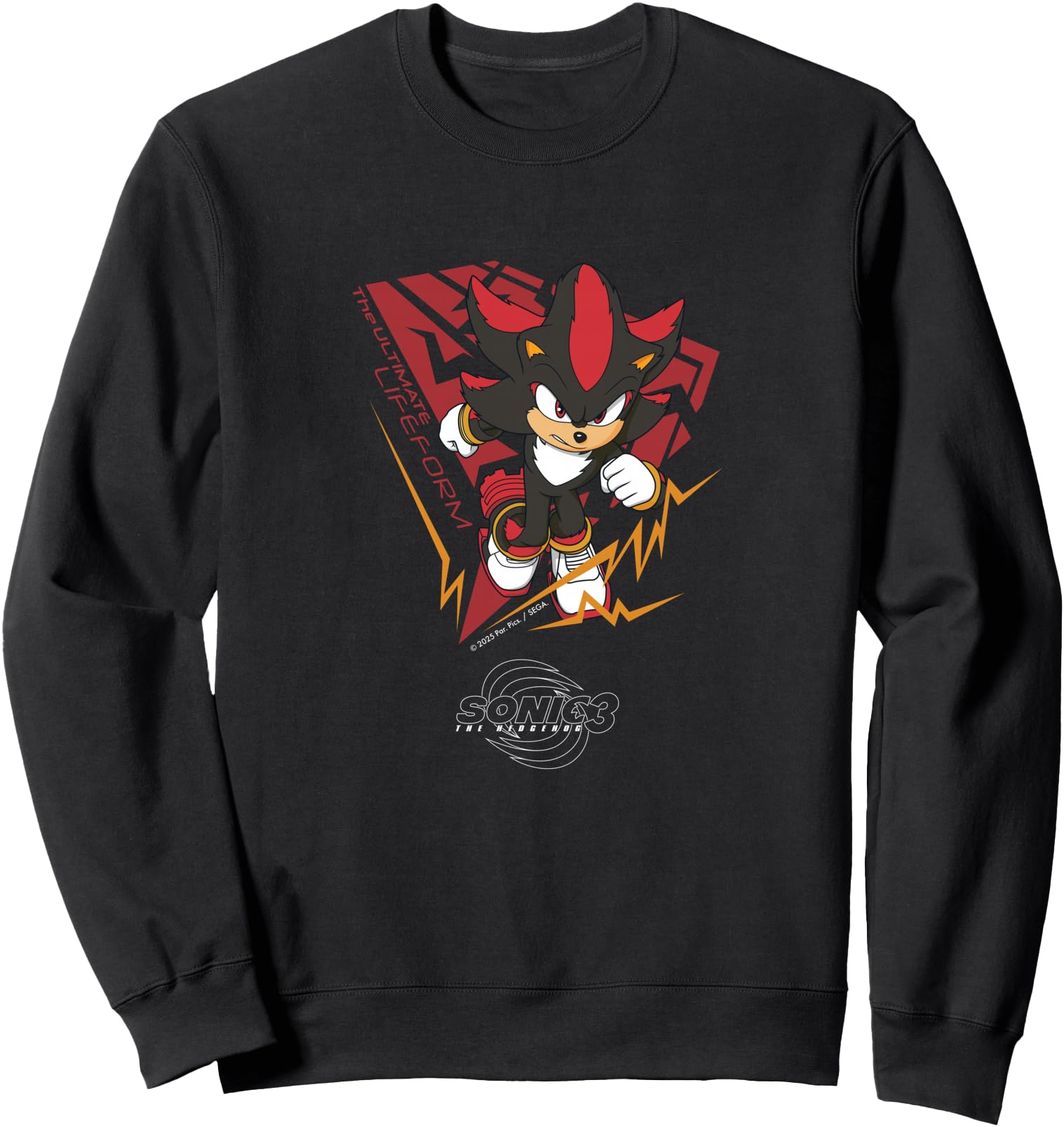 Exclusive Sonic Hedgehog 3 Shadow T-Shirt - Custom Art Print for Adults - T-Shirt, Sweatshirt, Hoodie