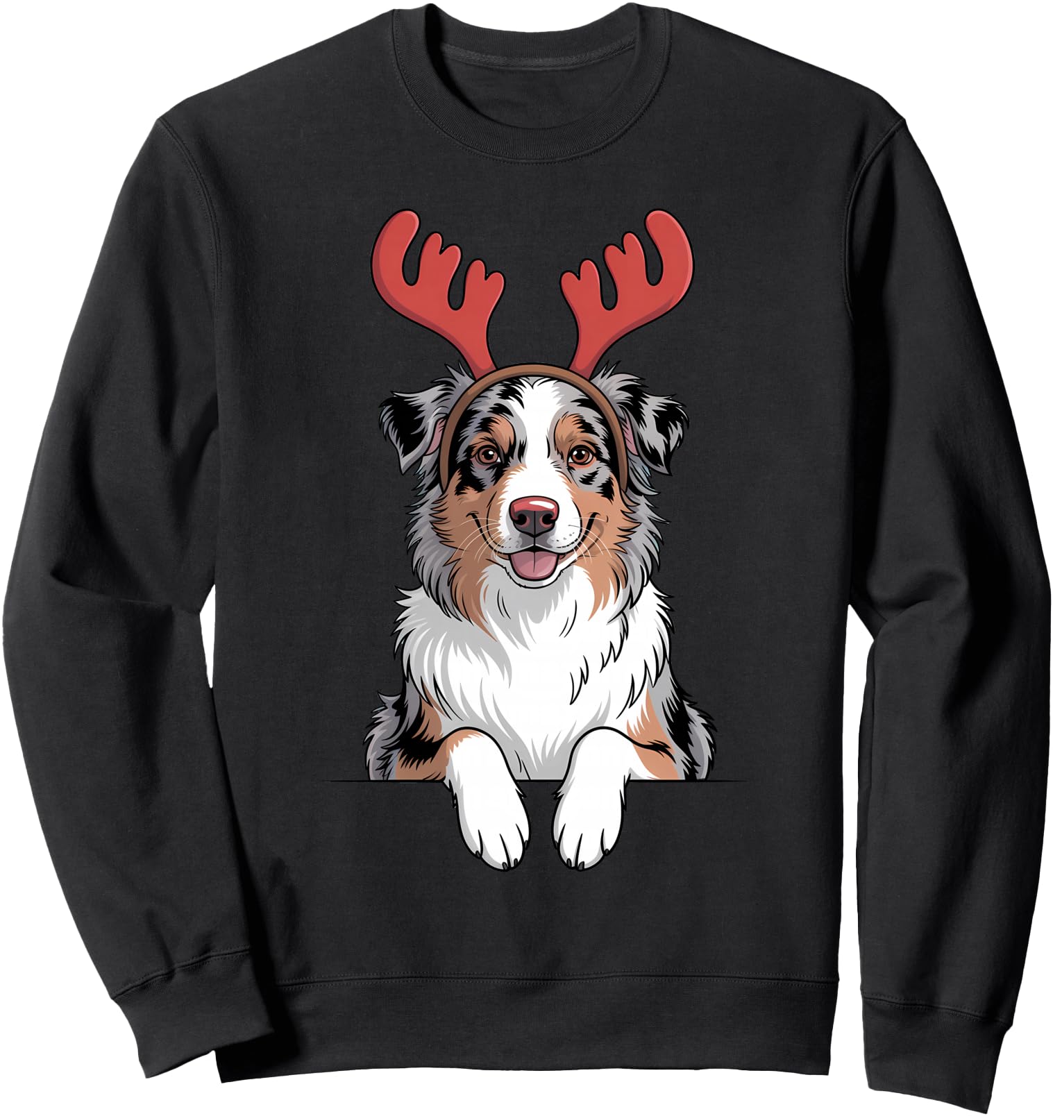 Handcrafted Australian Shepherd Sweatshirt - Streetwear Style for Adults - T-Shirt, Sweatshirt, Hoodie
