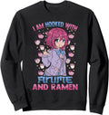 I Am Hooked Anime And Ramen Otaku T-Shirt - Custom Art Print for Adults - T-Shirt, Sweatshirt, Hoodie
