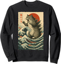 Exclusive Catzilla Cat Cat Gifts T-Shirt - Graphic Print for Adults - T-Shirt, Sweatshirt, Hoodie