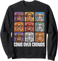 Cows Over Crowds Western Moody Highland T-Shirt - Minimalist Print Unisex - T-Shirt, Sweatshirt, Hoodie