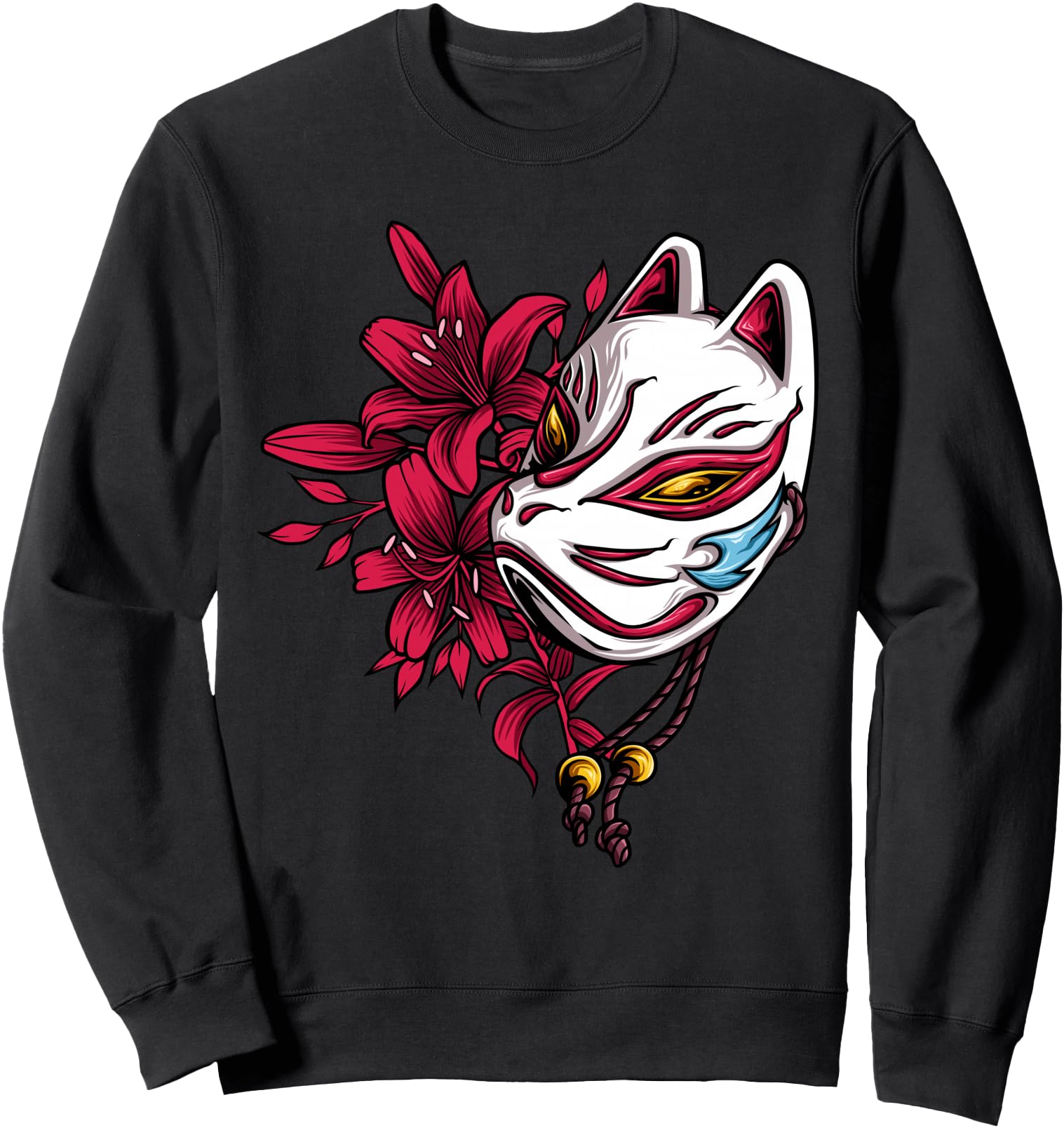 Handcrafted Kitsune Japanese T-Shirt - Casual Everyday Wear for Adults - T-Shirt, Sweatshirt, Hoodie