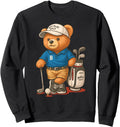 Golf Accessories Golf Theme Teddy Hoodie - Minimalist Print for Adults - T-Shirt, Sweatshirt, Hoodie