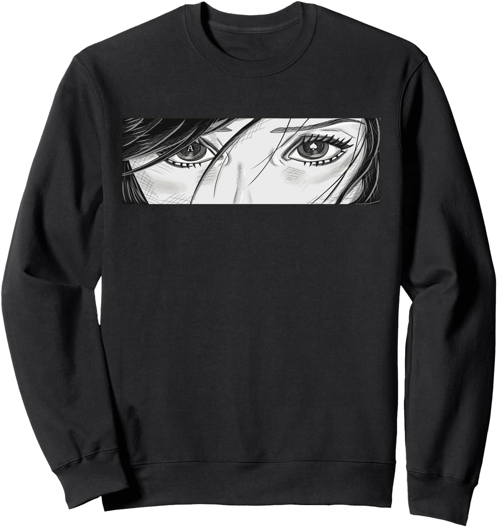 Handcrafted Alt Aesthetic Manga Anime Hoodie - Unique Graphic Men Women - T-Shirt, Sweatshirt, Hoodie