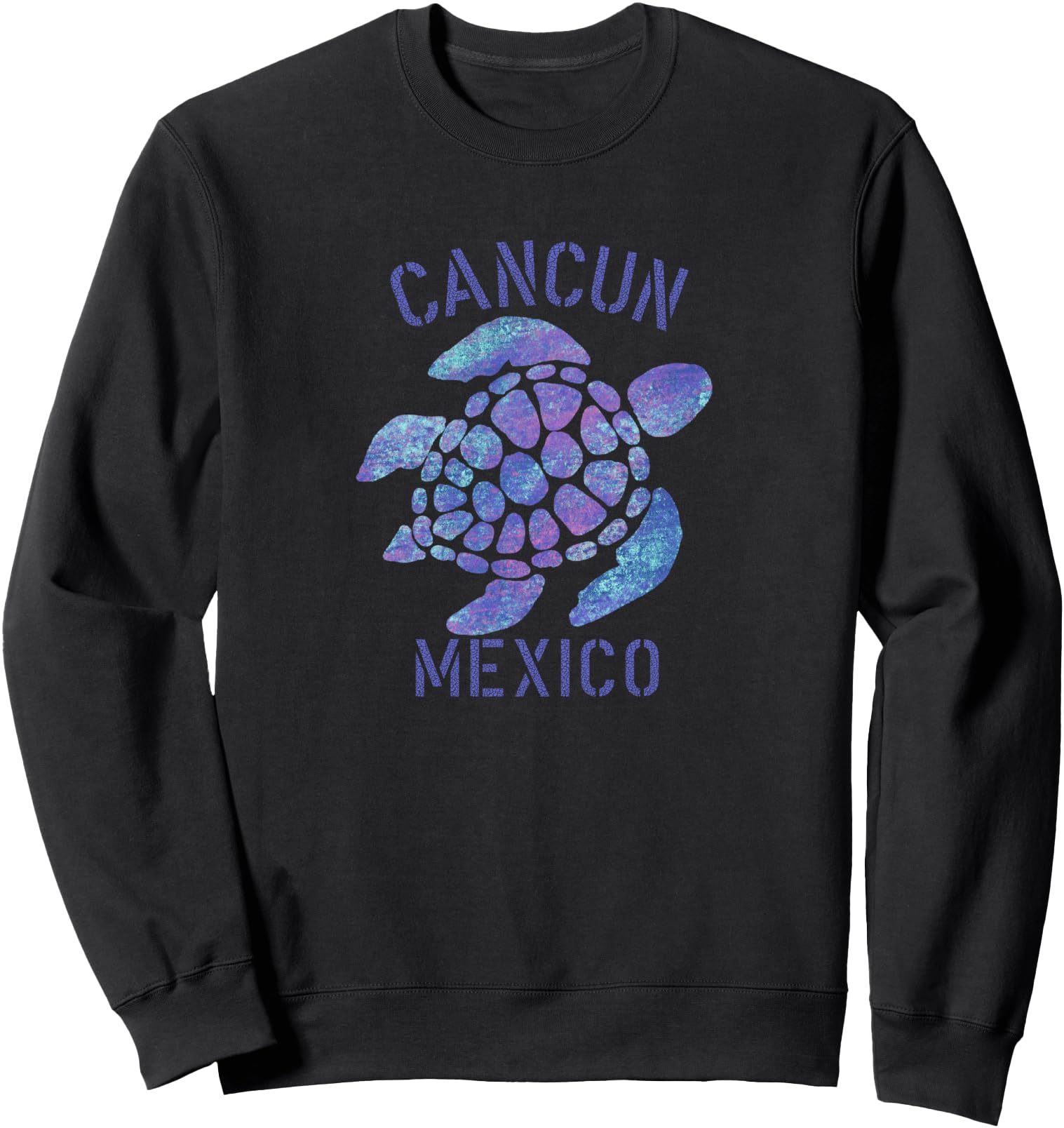 Authentic Cancun Mexico Beach Sweatshirt - Aesthetic Graphic for Adults - T-Shirt, Sweatshirt, Hoodie