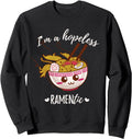 I M Hopeless Ramentic Japanese Kawaii Ramen Hoodie - Graphic Print Unisex - T-Shirt, Sweatshirt, Hoodie
