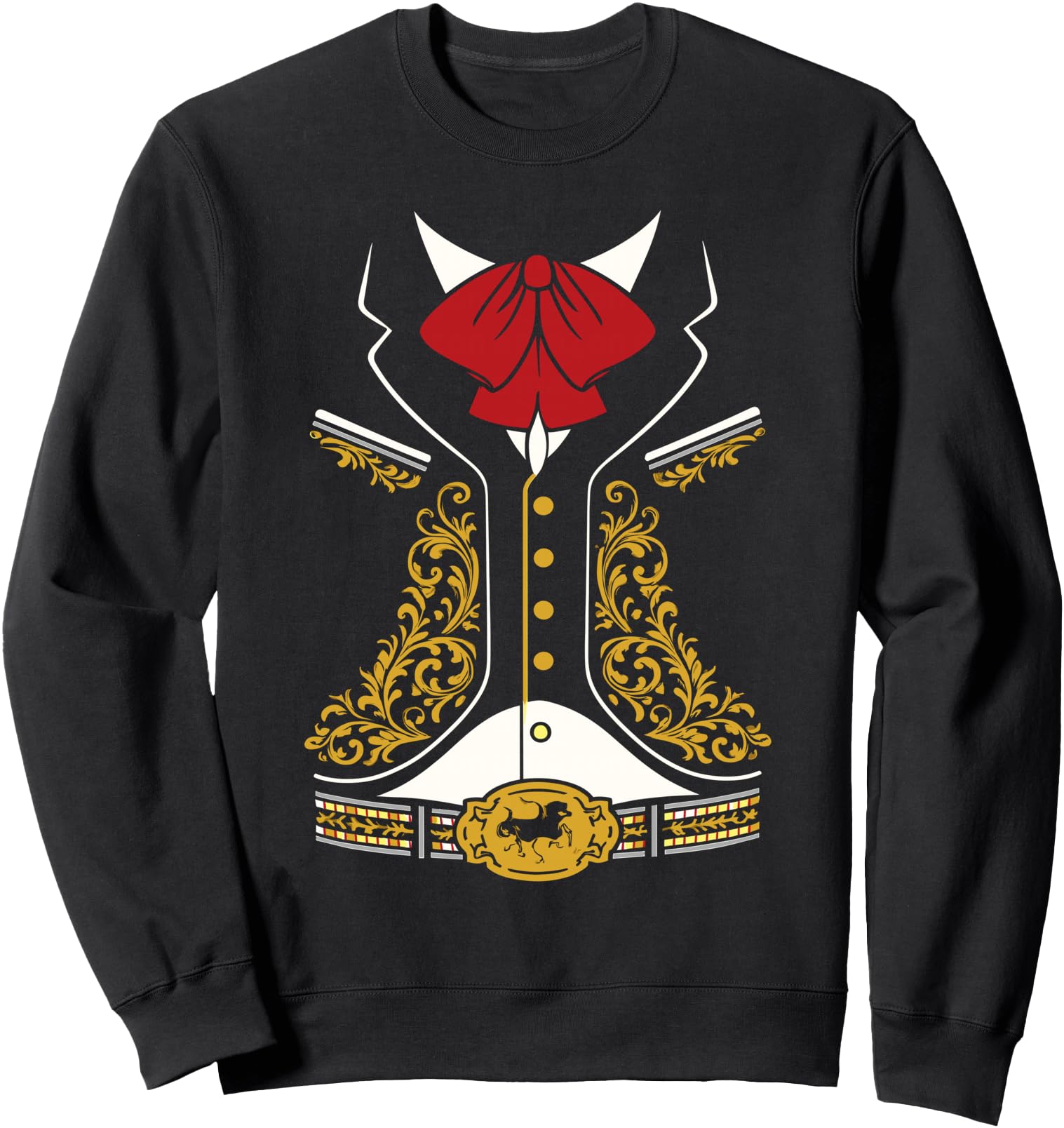 Mariachi Band Costume Artist Sweatshirt - Minimalist Print Men Women - T-Shirt, Sweatshirt, Hoodie