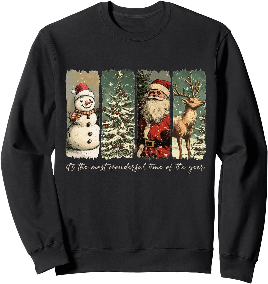 It S Most Wonderful Time Year Santa T-Shirt - Unique Graphic Unisex - T-Shirt, Sweatshirt, Hoodie