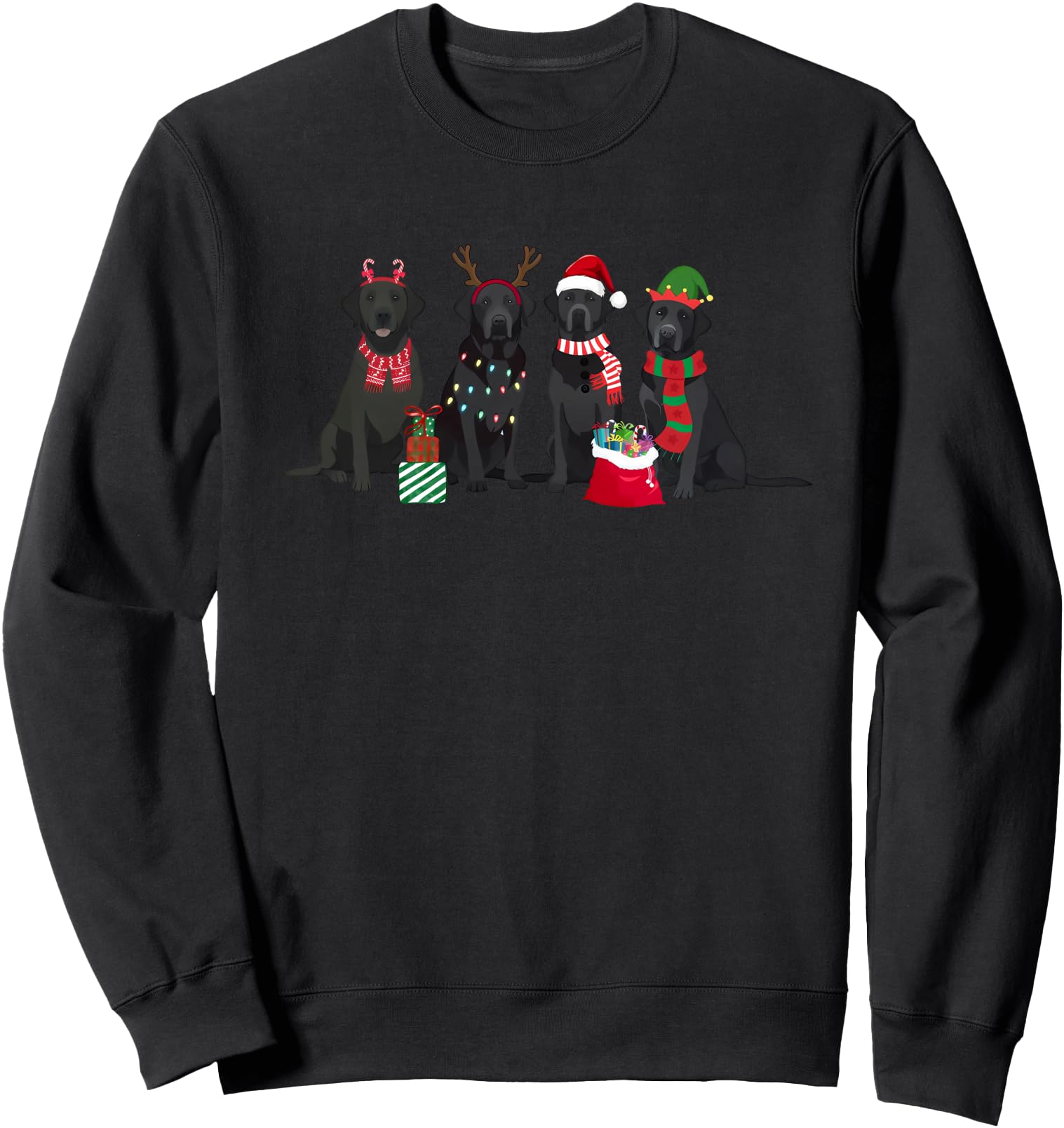 Exclusive Black Labrador Dog T-Shirt - Casual Everyday Wear for Adults - T-Shirt, Sweatshirt, Hoodie