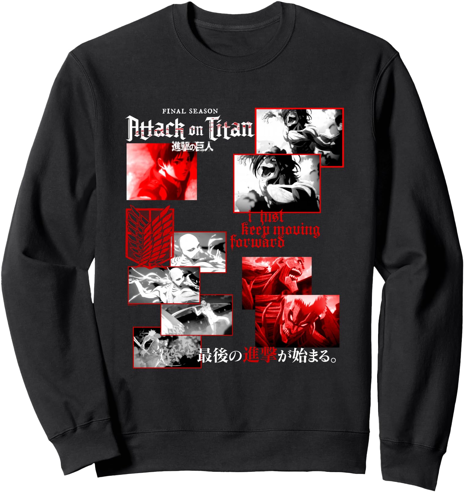 Handcrafted Attack Titan Season 4 T-Shirt - Aesthetic Graphic Men Women - T-Shirt, Sweatshirt, Hoodie
