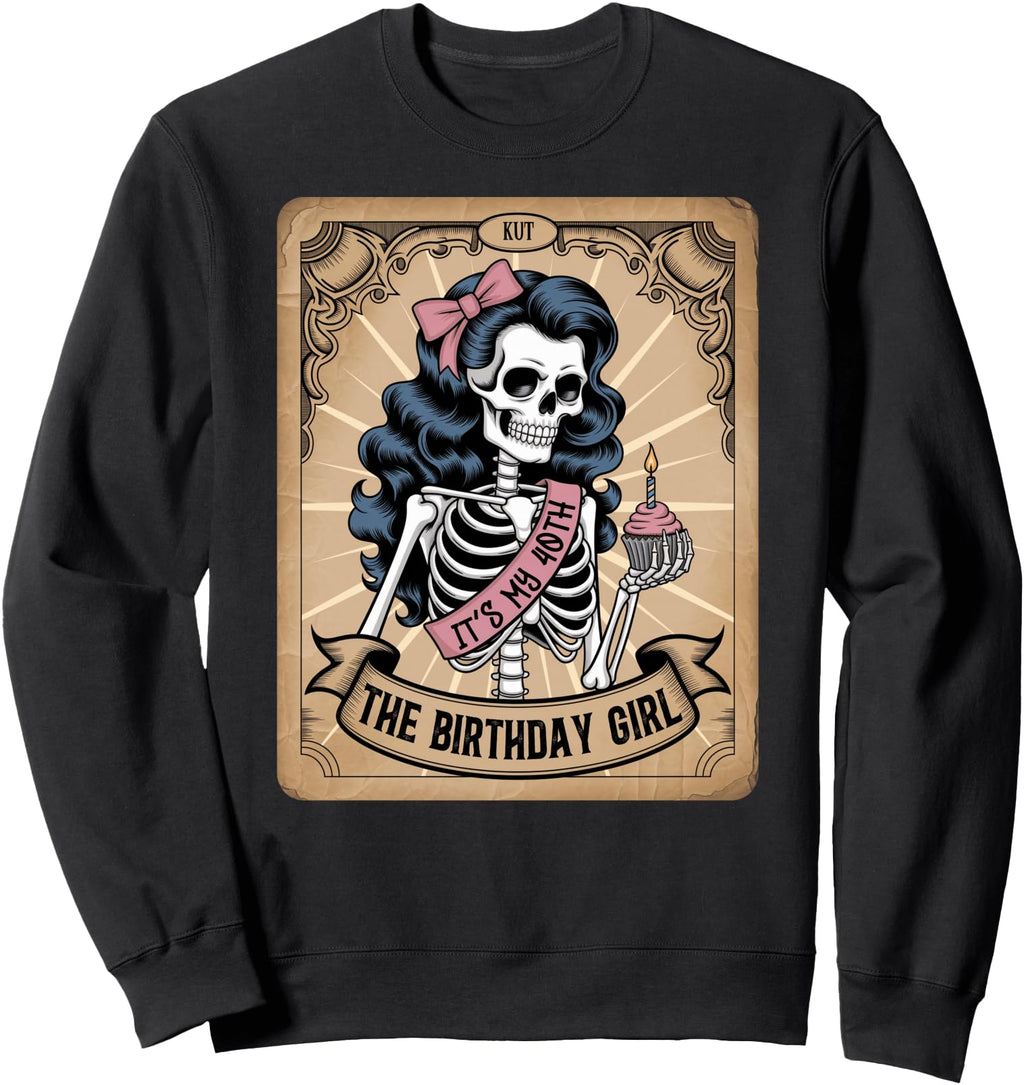 Original It S My 40Th Tarot Card Sweatshirt - Custom Art Print for Adults - T-Shirt, Sweatshirt, Hoodie