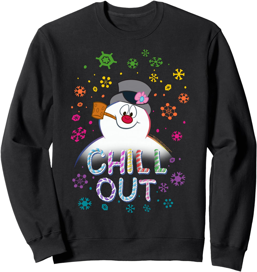 Handcrafted Frosty Snowman Chill Sweatshirt - Streetwear Style Men Women - T-Shirt, Sweatshirt, Hoodie