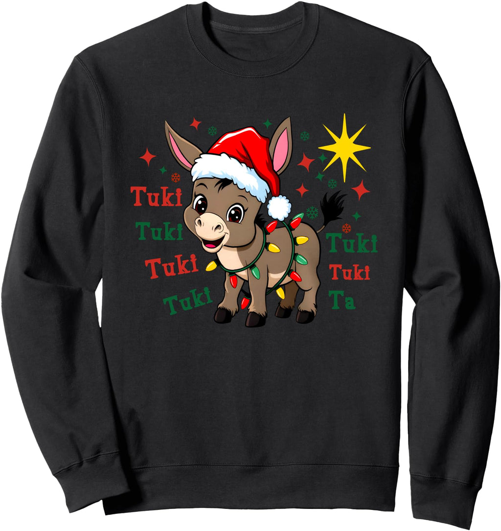 Feliz Navidad Mexican Mexican Tuki Tuki Hoodie - Unique Graphic Men Women - T-Shirt, Sweatshirt, Hoodie