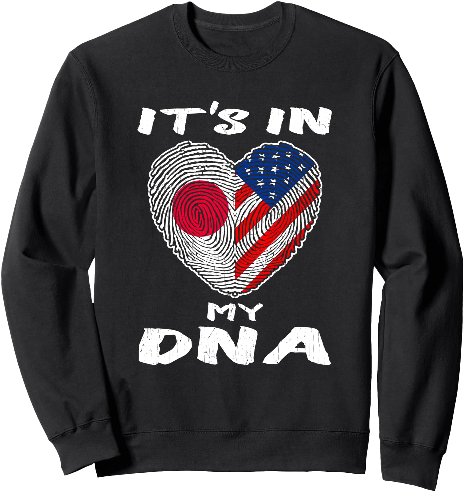 It S My Dna Proud Japanese American T-Shirt - Novelty Apparel for Adults - T-Shirt, Sweatshirt, Hoodie