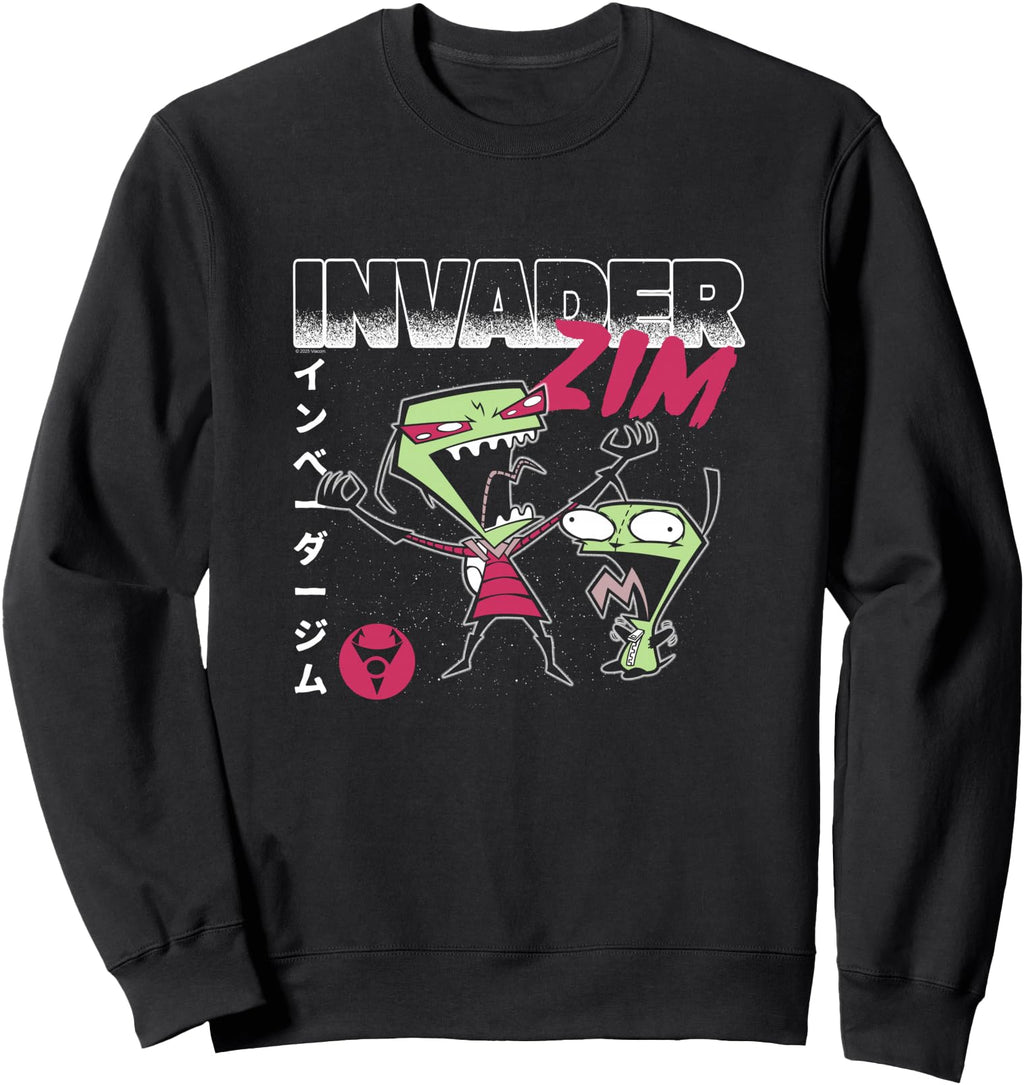 Invader Zim Maniacal Laugh Zim And T-Shirt - Minimalist Print for Adults - T-Shirt, Sweatshirt, Hoodie