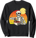 Halloween Kawaii Anime Skeleton Japanese Hoodie - Graphic Print Unisex - T-Shirt, Sweatshirt, Hoodie