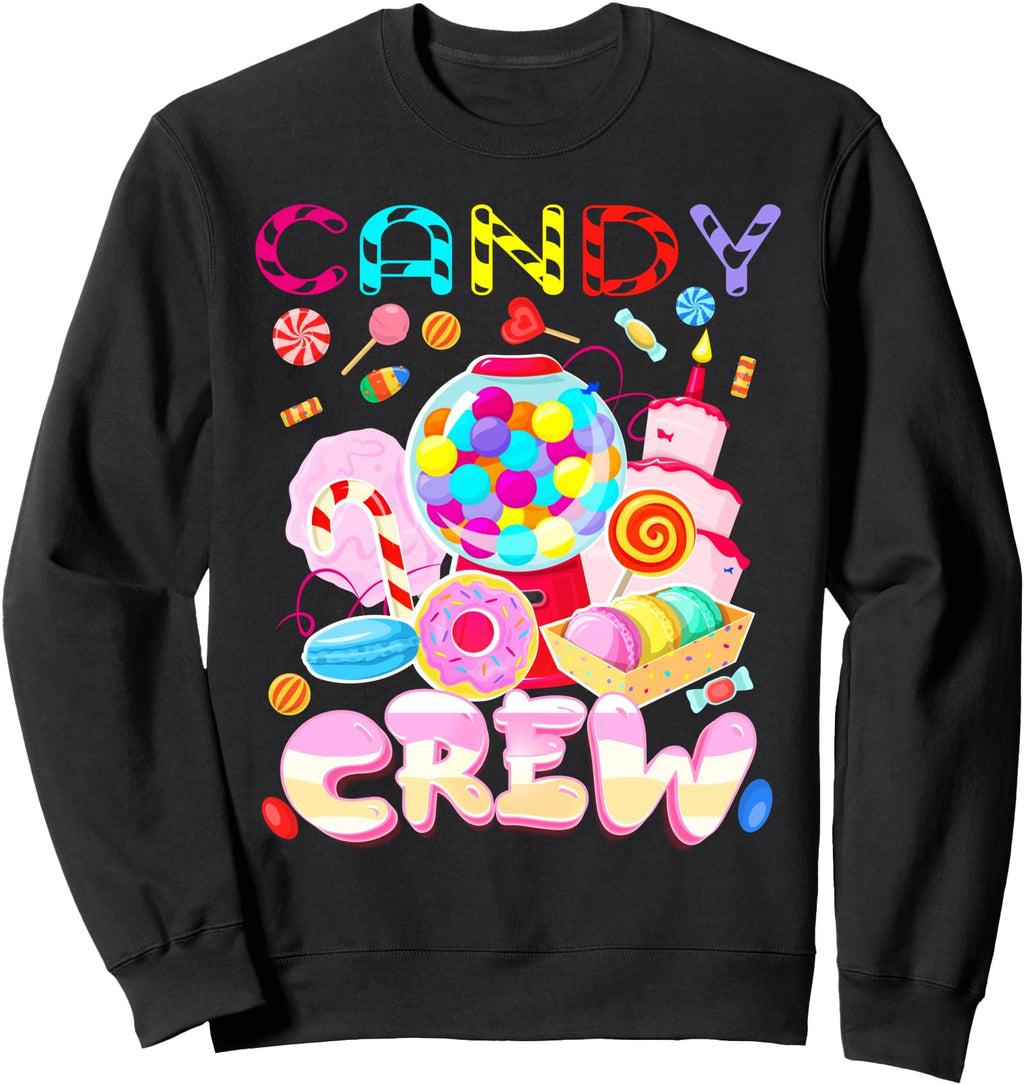 Candy Land Candy Crew Party T-Shirt - Aesthetic Graphic for Adults - T-Shirt, Sweatshirt, Hoodie