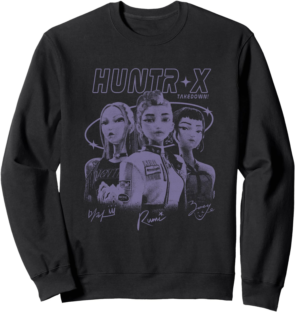 Kpop Demon Hunters Huntr X Takedown T-Shirt - Unique Graphic Unisex - T-Shirt, Sweatshirt, Hoodie