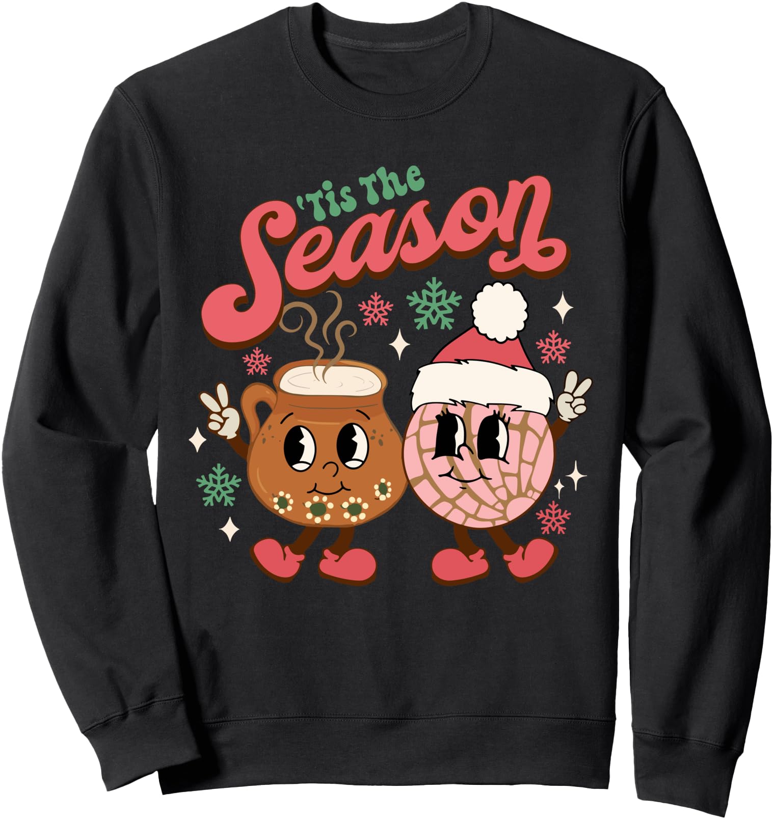 Exclusive Tis Season Mexican Concha T-Shirt - Unique Graphic for Adults - T-Shirt, Sweatshirt, Hoodie