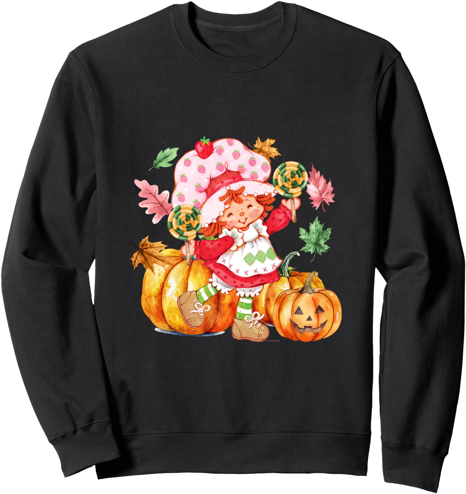 Authentic Strawberry Shortcake Halloween T-Shirt - Trendy Graphic Unisex - T-Shirt, Sweatshirt, Hoodie