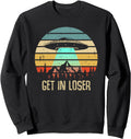 Handcrafted Get Loser Alien Sweatshirt - Graphic Print for Adults - T-Shirt, Sweatshirt, Hoodie