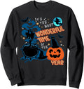 Authentic Halloween It S Most Wonderful Hoodie - Unique Graphic for Adults - T-Shirt, Sweatshirt, Hoodie